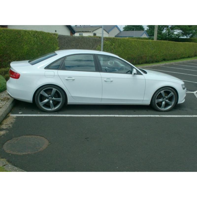 2012 Audi A4 2.0Tdi, New Model, in White, half leather