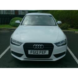 2012 Audi A4 2.0Tdi, New Model, in White, half leather