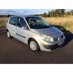 Bargain LOW MILES AUTO to clear Renault Scenic 1.6 Expression 39000 miles , mot March 2017 2 keys !!