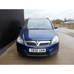 Vauxhall Zafira 1.6 i 16v Club 5dr 7 Seats May px / Swap
