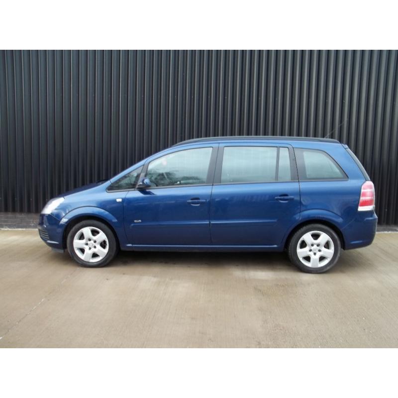 Vauxhall Zafira 1.6 i 16v Club 5dr 7 Seats May px / Swap