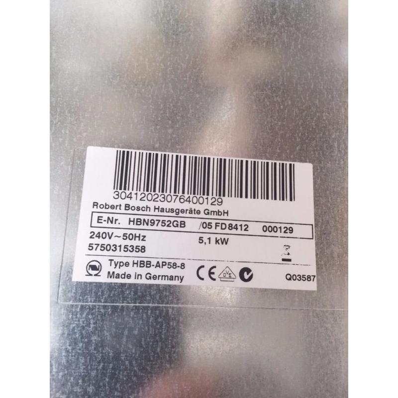Bosch HBN9752GB Oven