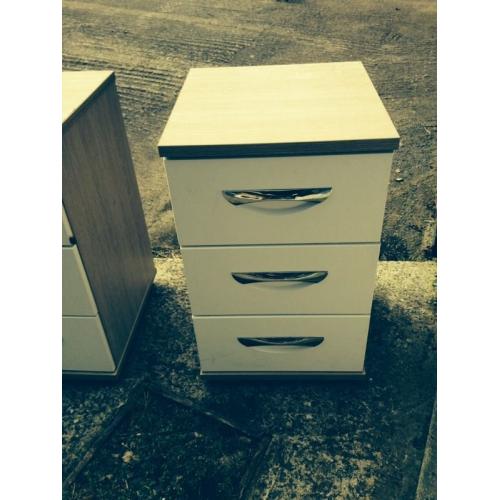 Pair Bedside tables