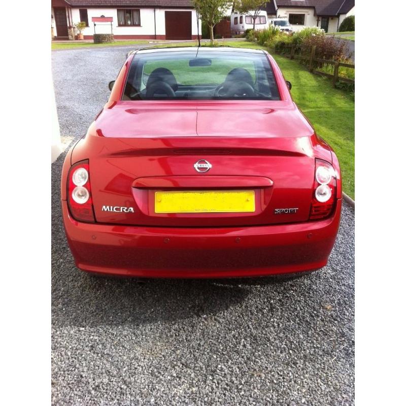 Nissan Micra 2007 Sport Convertible Car C+C