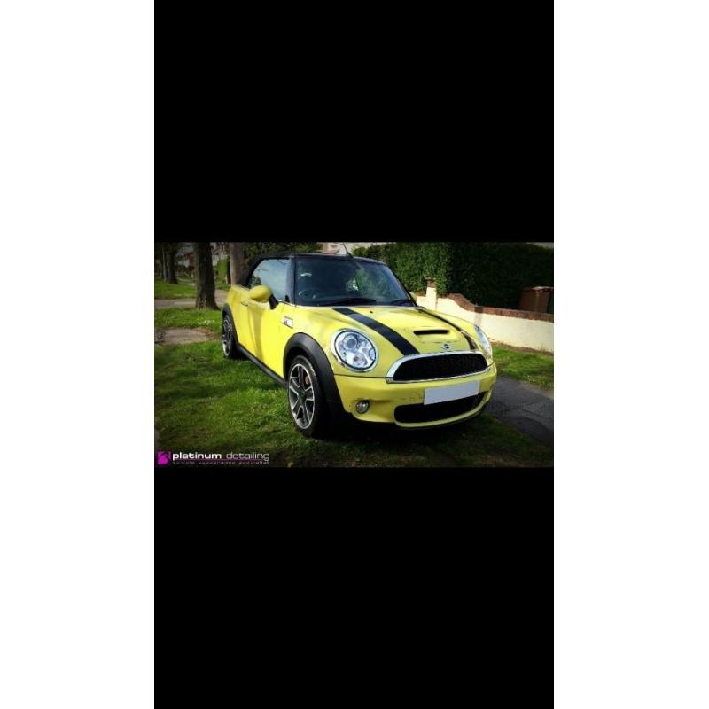 Mini Cooper s convertible 59 plate 22,000 miles full bmw service history immaculate inside and out