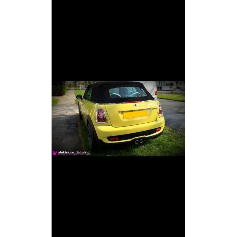 Mini Cooper s convertible 59 plate 22,000 miles full bmw service history immaculate inside and out