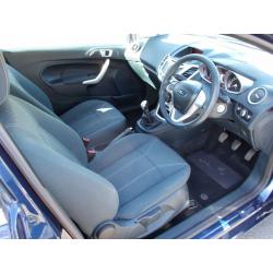 2012 12 FORD FIESTA 1.6 TDCI ZETEC 3 DOOR MOT SEPTEMBER 2017