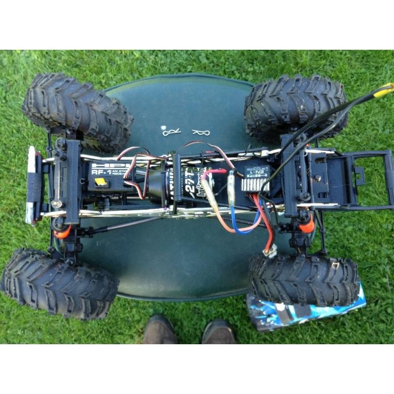 R/c hpi wheely king remote controlled truck