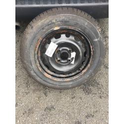 Brand new Corsa wheel and tyre. 175 65 14".