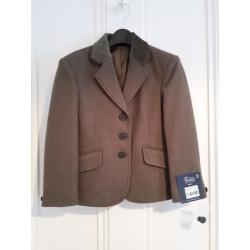 NES: Shires Children's Malvern Green Tweed Jacket - Can Post