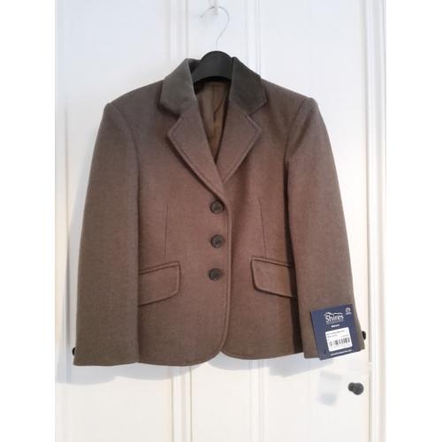 NES: Shires Children's Malvern Green Tweed Jacket - Can Post
