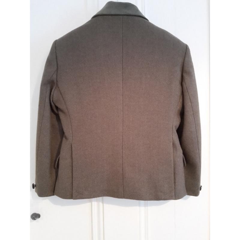 NES: Shires Children's Malvern Green Tweed Jacket - Can Post