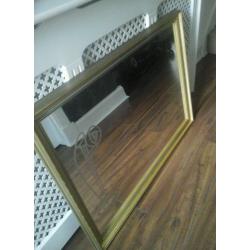 Very large Rennie Mackintosh Ornate frame mirror