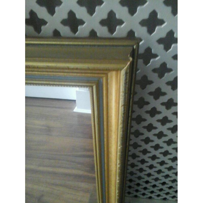 Very large Rennie Mackintosh Ornate frame mirror