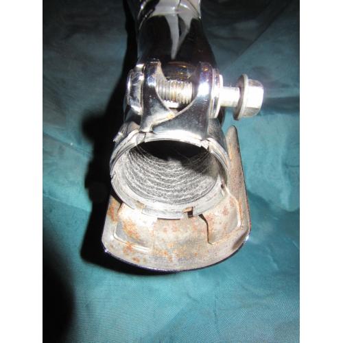 GSX 1400 Original end pipe, almost mint. 42F4. From 55 plate.