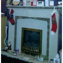 Fire place and surround