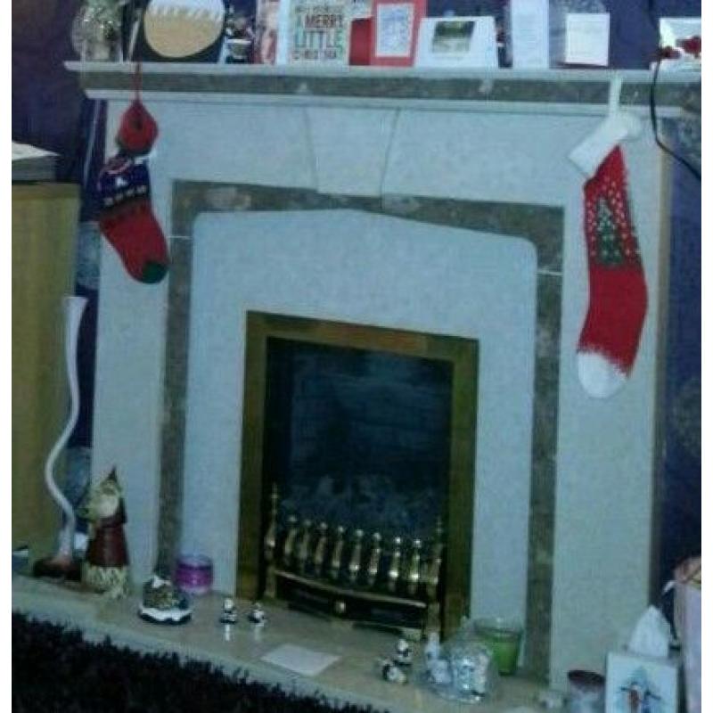 Fire place and surround