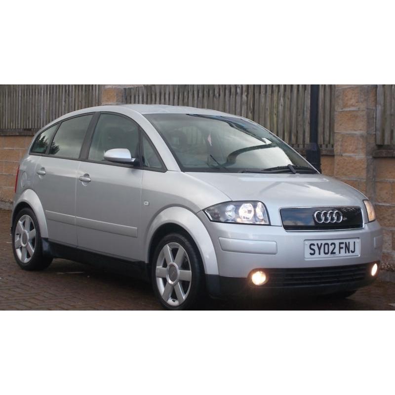 **93k F/S/H** Audi A2 1.4 TDI 2002 SE **Diesel** ( ONLY 1 PREVIOUS OWNER ON V5)