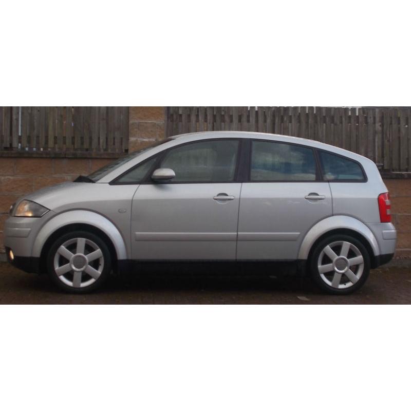 **93k F/S/H** Audi A2 1.4 TDI 2002 SE **Diesel** ( ONLY 1 PREVIOUS OWNER ON V5)