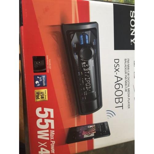 Sony dsx-A60BT Bluetooth car stereo