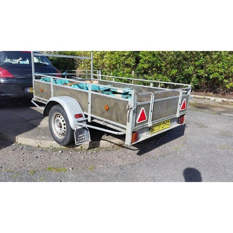 Galvanised 7ft x 4ft trailer