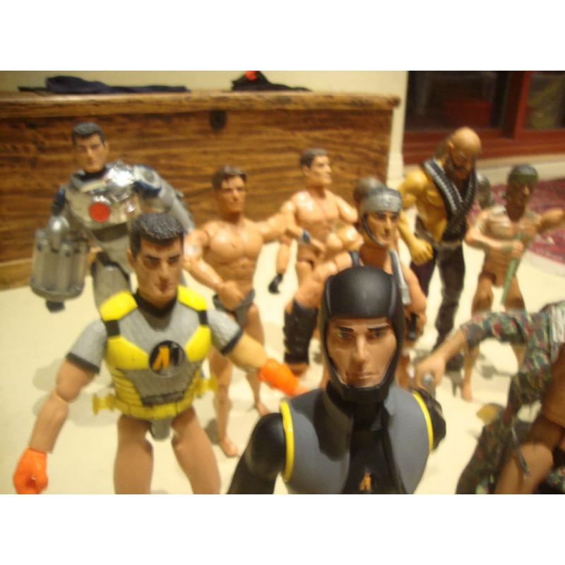 Action Man Bundle of Figures, Equipment and Clothes