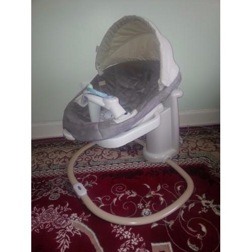 Baby swing No Battery required anymore WOW