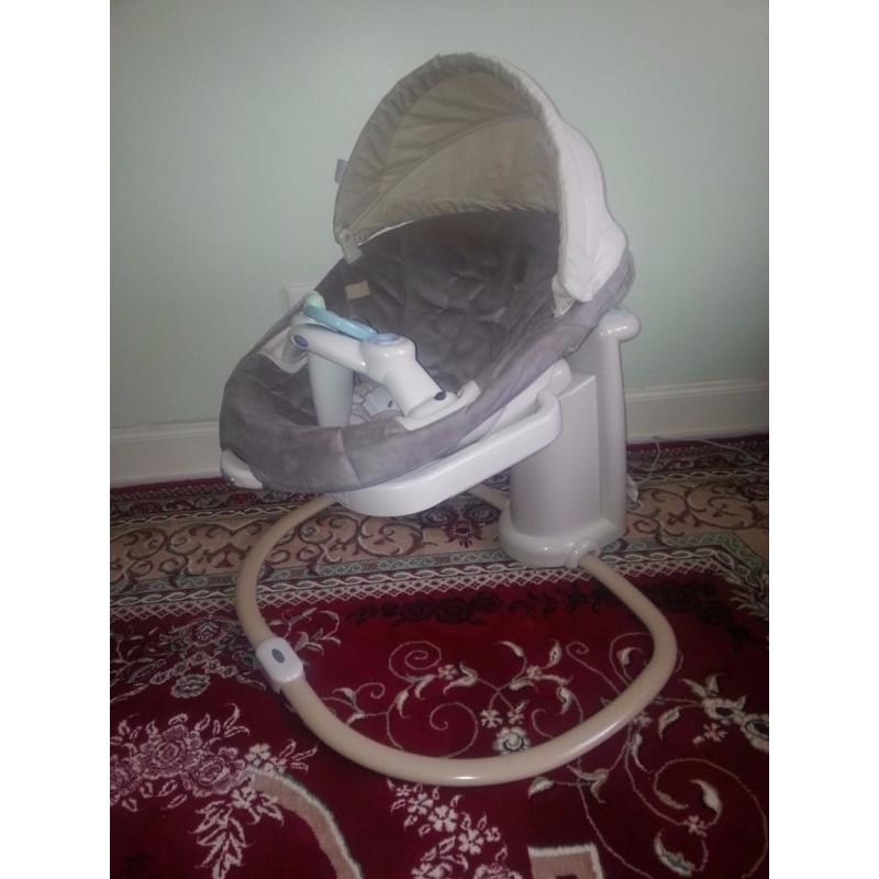 Baby swing No Battery required anymore WOW