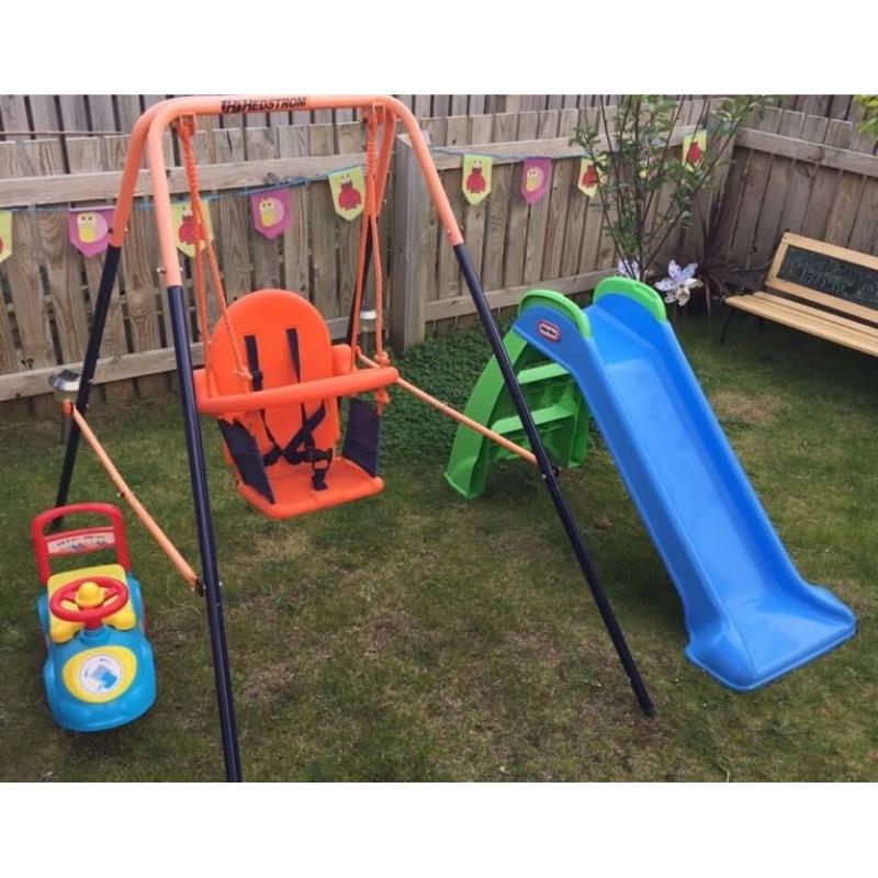 Various garden toys