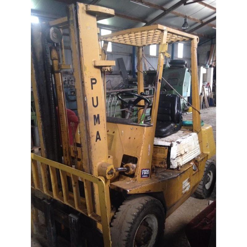 Puma FD20 forklift