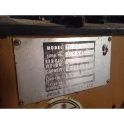 Puma FD20 forklift