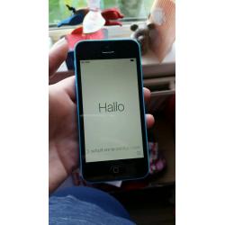 Iphone 5c blue