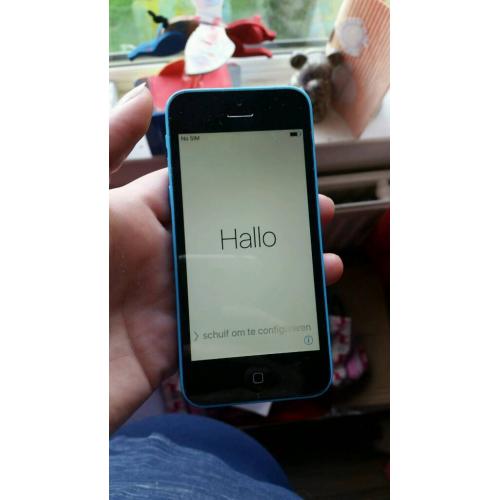 Iphone 5c blue
