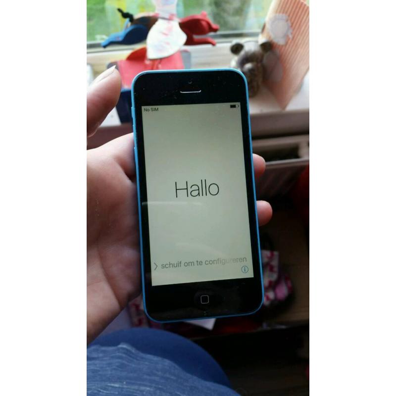 Iphone 5c blue