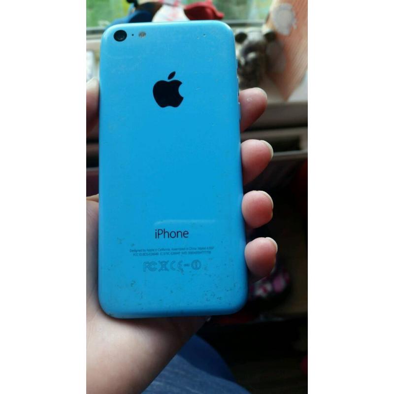 Iphone 5c blue