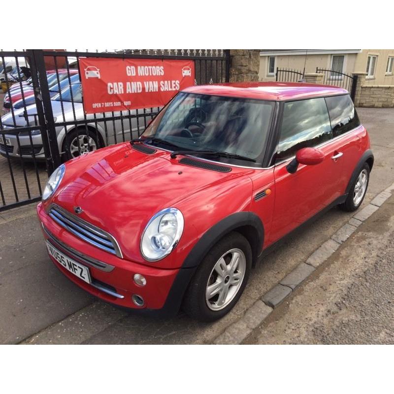 2005 (55) MINI ONE 1.6, SERVICE HISTORY, MAY MOT, NOT CORSA CLIO POLO PUNTO MICRA FABIA GOLF