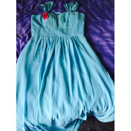 Sky blue/turquoise dress