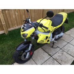 Gilera DNA 50 cc Motorcycle Derestricted MOT June 2017 fast comfortable reliable. prov sold