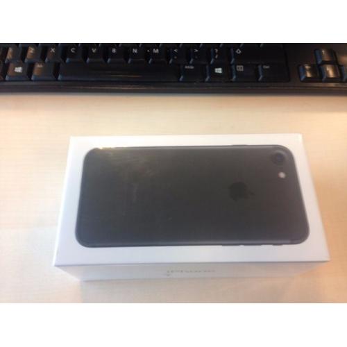 New iPhone 7, Black, 32GB, Unopened, Unlocked for O2