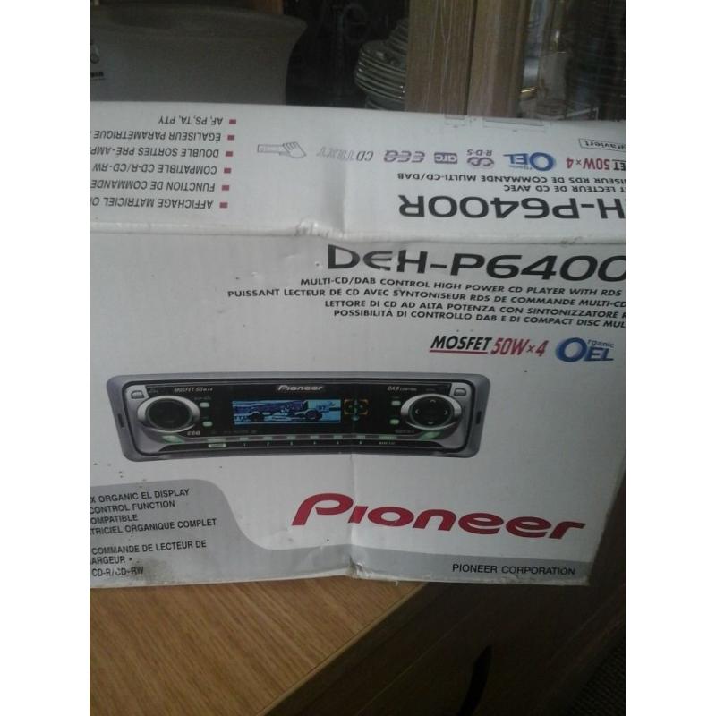 **PIONEER DAB CONTROL HIGH POWER C/D PLAYER**