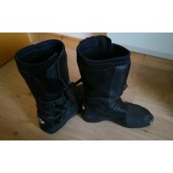 motorcycle boots gore tex size 45
