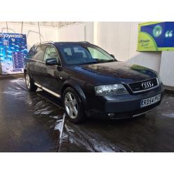 Dec 04 Audi A6 Allroad 2.5TDi 180bhp Tiptronic
