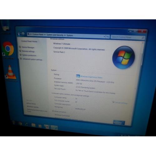 Complete PC computer system - 3.10GHz, 500GB, 2GB, 17" TV / Monitor, Keyboard, Mouse