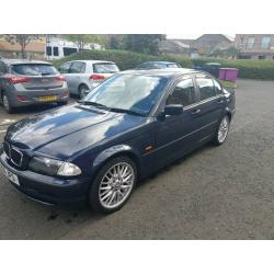 Low price for quick sale. 2000 BMW 318i Automatic 1.9 Petrol MOT FEB 17