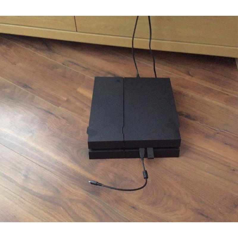 PS4 1TB console, controller, wireless headset and games for sale