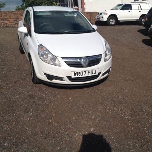 VAUXHALL CORSA VAN DIRECT BT F/S/H NO VAT