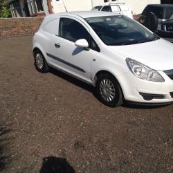 VAUXHALL CORSA VAN DIRECT BT F/S/H NO VAT