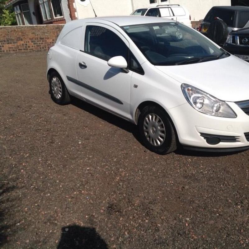 VAUXHALL CORSA VAN DIRECT BT F/S/H NO VAT