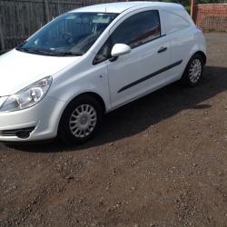 VAUXHALL CORSA VAN DIRECT BT F/S/H NO VAT