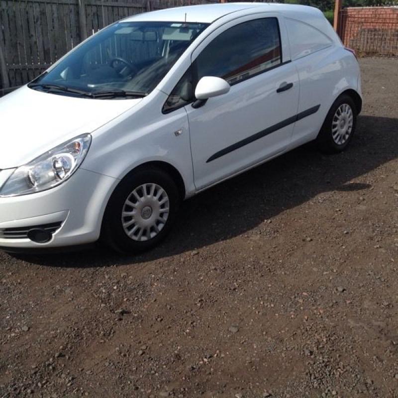VAUXHALL CORSA VAN DIRECT BT F/S/H NO VAT